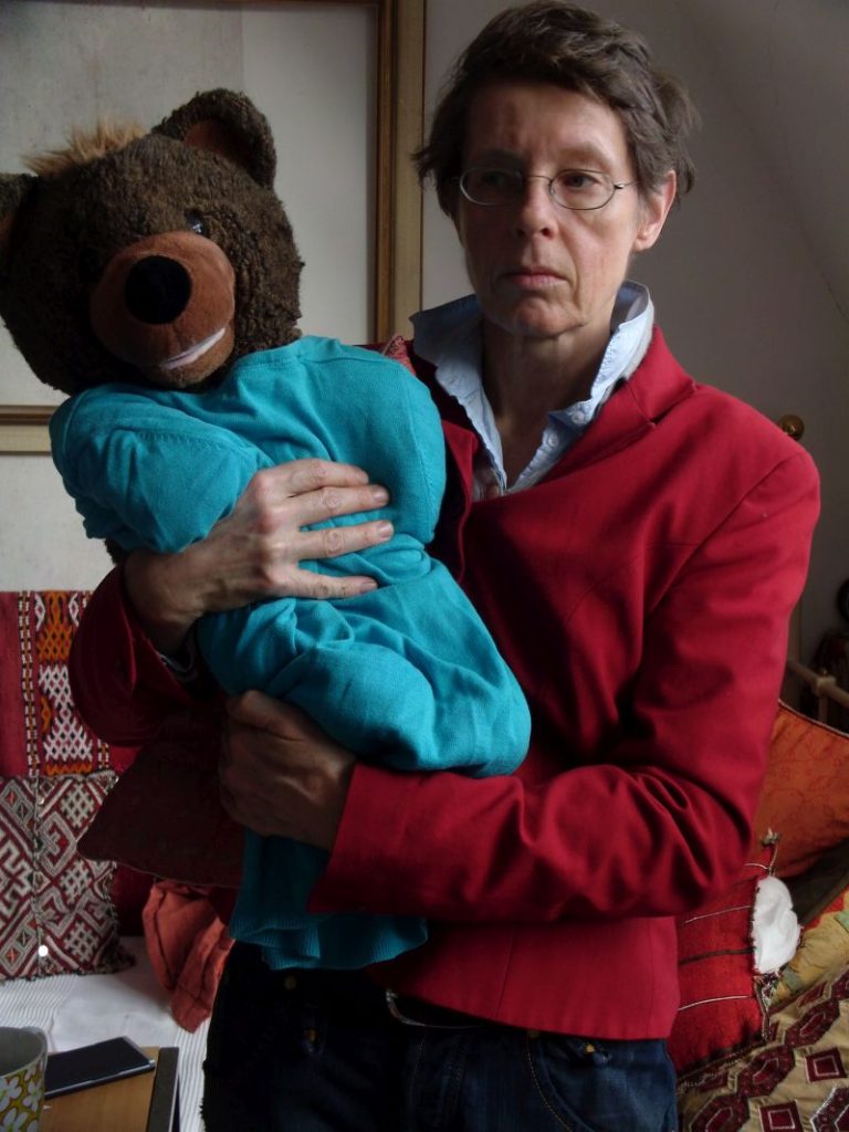 Farbmodell für Angela Merkel