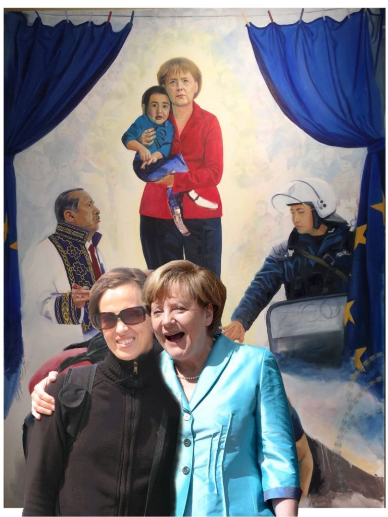 Angela Merkel und ich